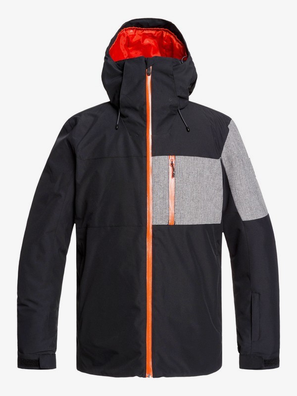 quiksilver, Mission Plus Snow Jacket, BLACK (kvj0) 0 Mission Plus Snow Jacket Black EQYTJ03215 Quiksilver