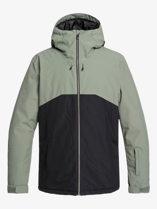 quiksilver, Sierra Snow Jacket, AGAVE GREEN (gzc0) 0 Sierra Snow Jacket Green EQYTJ03218 Quiksilver