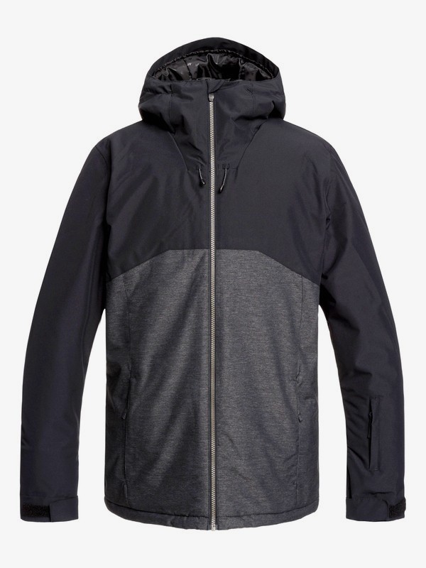 quiksilver, Sierra Snow Jacket, BLACK (kvj0) 0 Sierra Snow Jacket Black EQYTJ03218 Quiksilver