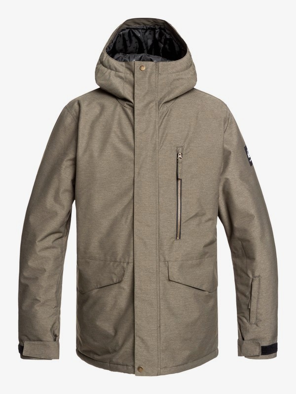 quiksilver, Mission Snow Jacket, GRAPE LEAF (cre0) 0 Mission Snow Jacket Brown EQYTJ03221 Quiksilver