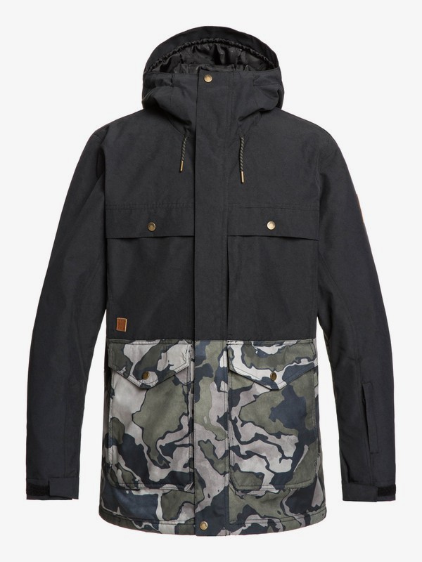 quiksilver, Horizon Snow Jacket, BLACK SIR EDWARDS (kvj5) 0 Horizon Snow Jacket Black EQYTJ03225 Quiksilver