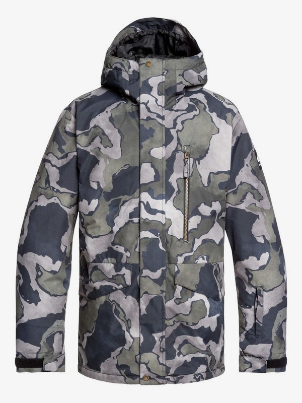 quiksilver, Mission Snow Jacket, BLACK SIR EDWARDS (kvj5) 0 Mission Snow Jacket Black EQYTJ03230 Quiksilver