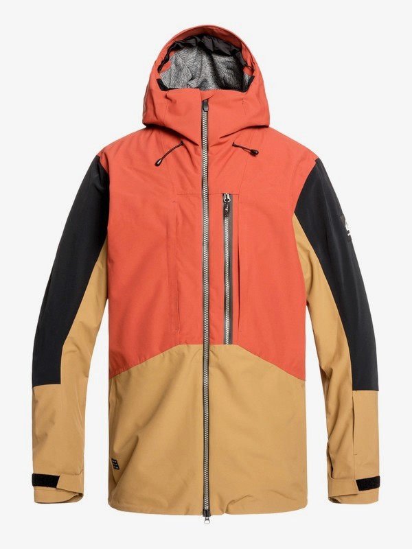 quiksilver, Travis Rice Stretch Snow Jacket, BARN RED (rqj0) 0 Travis Rice Stretch Snow Jacket Red EQYTJ03231 Quiksilver