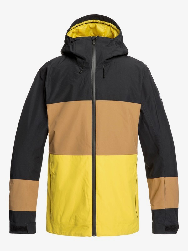 quiksilver, Sycamore Snow Jacket, BLACK (kvj0) 0 Sycamore Snow Jacket Black EQYTJ03233 Quiksilver