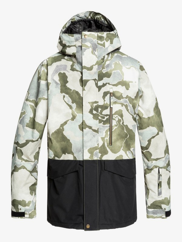 quiksilver, Mission Snow Jacket, GRAPE LEAF SIREDWARDS (cre7) 0 Mission Snow Jacket Brown EQYTJ03237 Quiksilver