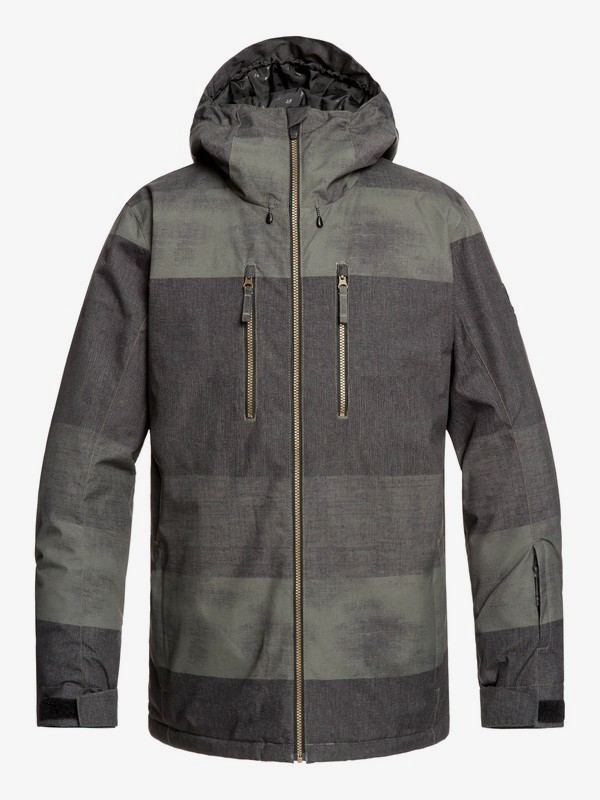 quiksilver, Silvertip Snow Jacket, GRAPELEAF SEPTINE (cre6) 0 Silvertip Snow Jacket Brown EQYTJ03239 Quiksilver