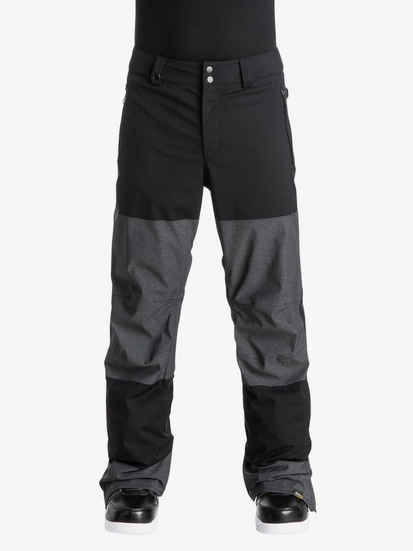 quiksilver, Stamp - Pantalones Para Nieve, BLACK (kvj0) 0 Stamp - Pantalones Para Nieve EQYTP03037 Quiksilver