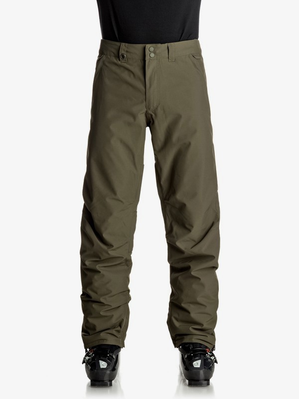 quiksilver, Сноубордические штаны Estate, GRAPE LEAF (cre0) 0 Сноубордические штаны Estate Коричневый EQYTP03064 Quiksilver
