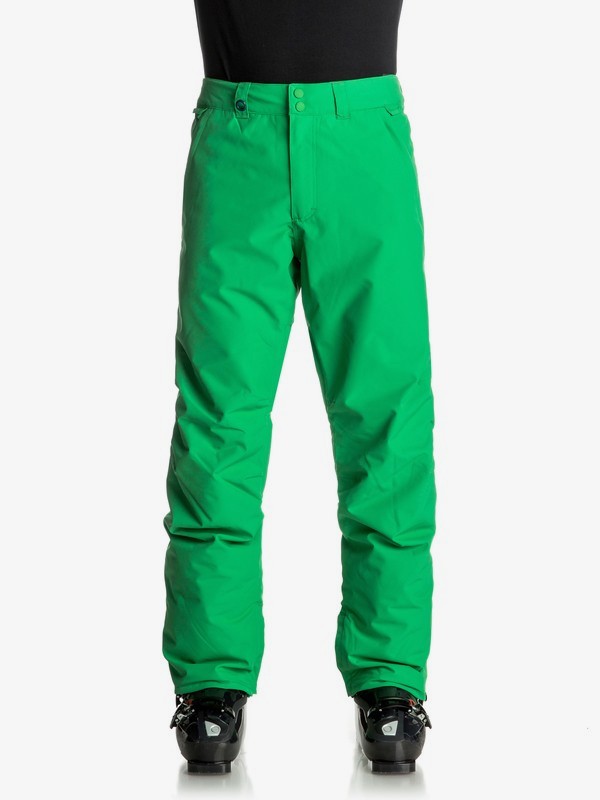 quiksilver, Сноубордические штаны Estate, KELLY GREEN (gnk0) 0 Сноубордические штаны Estate Зеленый EQYTP03064 Quiksilver