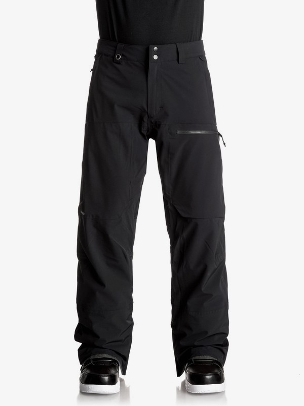 quiksilver, TR Stretch Snow Pants, BLACK (kvj0) 0 TR Stretch Snow Pants Black EQYTP03069 Quiksilver