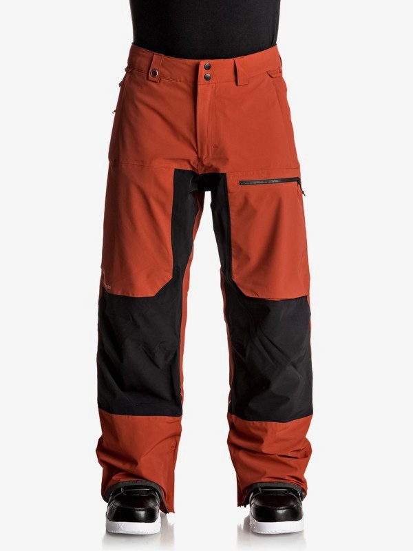 quiksilver, Сноубордические штаны TR Stretch, KETCHUP RED (rqp0) 0 Сноубордические штаны TR Stretch Красный EQYTP03069 Quiksilver