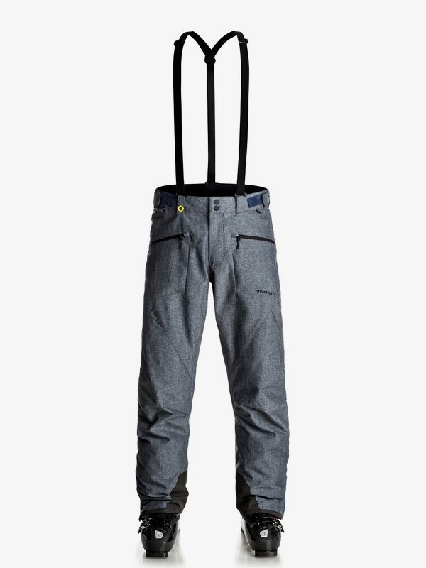 quiksilver, Сноубордические штаны Boundry Plus, ESTATE BLUE (bsw0) 0 Сноубордические штаны Boundry Plus Синий EQYTP03077 Quiksilver