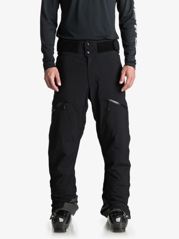 quiksilver, Сноубордические штаны Orbitor, BLACK (kvj0) 0 Сноубордические штаны Orbitor Черный EQYTP03083 Quiksilver