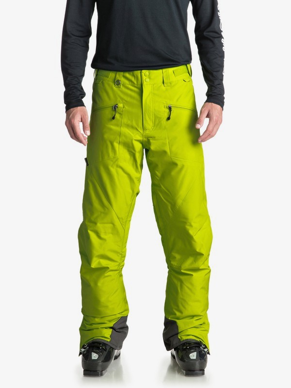 quiksilver, Сноубордические штаны Boundry, LIME GREEN (gkc0) 0 Сноубордические штаны Boundry Зеленый EQYTP03086 Quiksilver