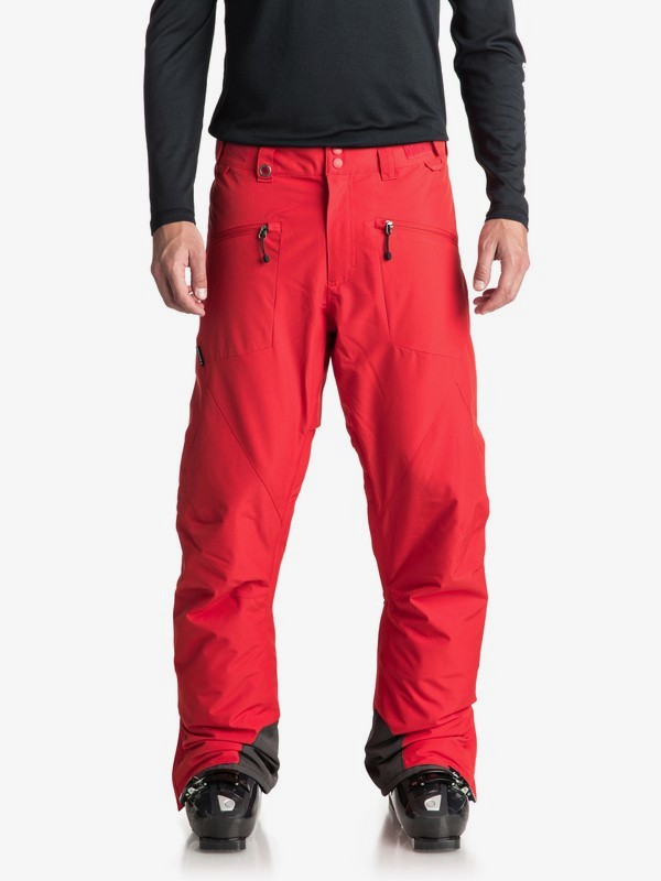 quiksilver, Boundry - Pantalon de snow pour Homme, FLAME (rpz0) 0 Boundry - Pantalon de snow pour Homme Rouge EQYTP03086 Quiksilver