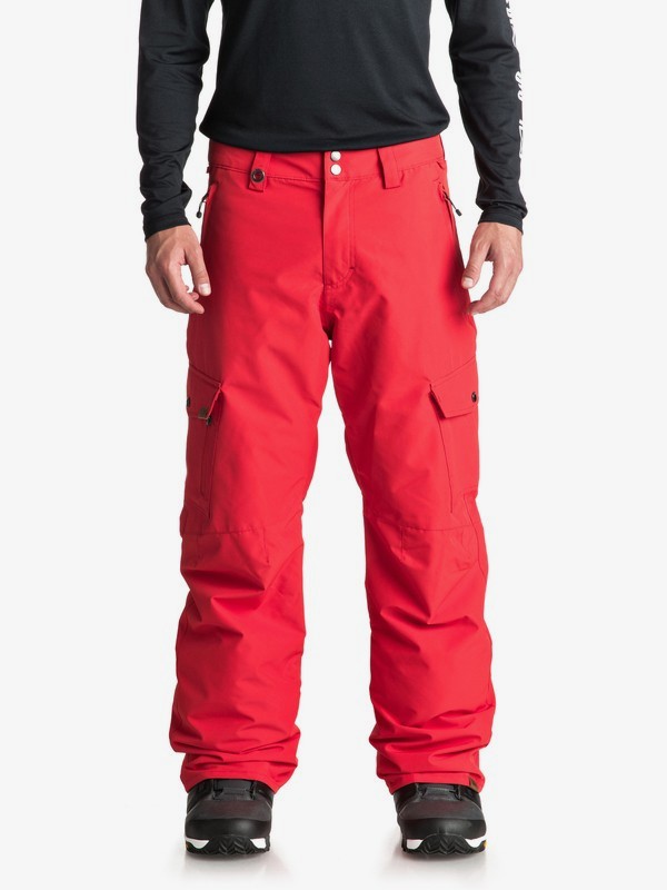quiksilver, Porter Snow Pants, FLAME (rpz0) 0 Porter Snow Pants Red EQYTP03087 Quiksilver