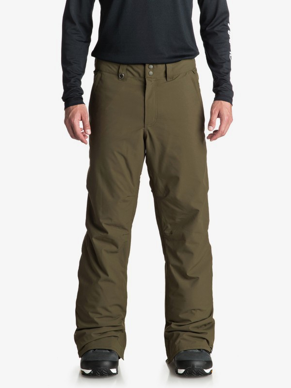 quiksilver, Сноубордические штаны Estate, GRAPE LEAF (cre0) 0 Сноубордические штаны Estate Коричневый EQYTP03088 Quiksilver
