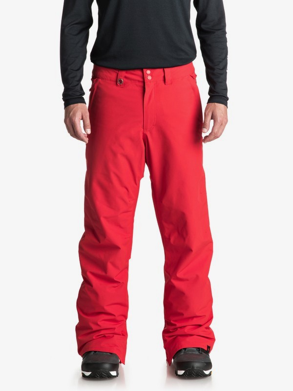 quiksilver, Сноубордические штаны Estate, FLAME (rpz0) 0 Сноубордические штаны Estate Красный EQYTP03088 Quiksilver