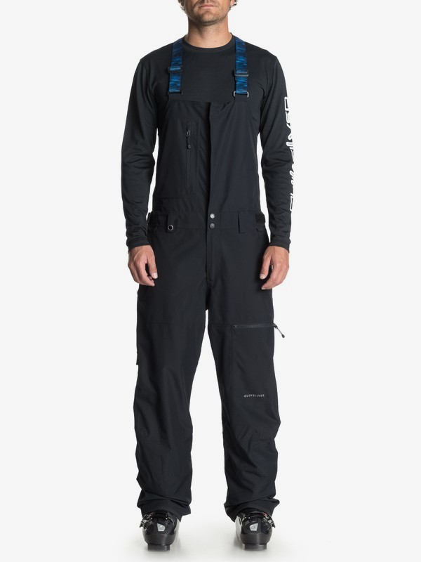 quiksilver, Сноубордические штаны Stratus, BLACK (kvj0) 0 Сноубордические штаны Stratus Черный EQYTP03091 Quiksilver