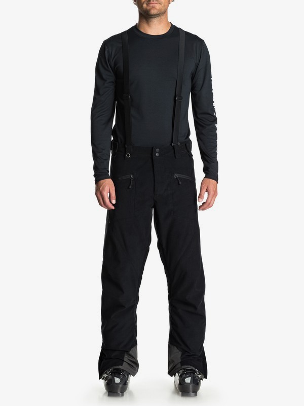 quiksilver, Сноубордические штаны Boundry Plus, BLACK (kvj0) 0 Сноубордические штаны Boundry Plus Черный EQYTP03096 Quiksilver