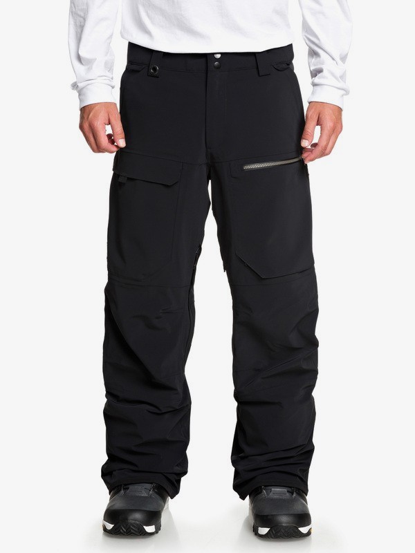 quiksilver, Travis Rice Stretch - Snow Pants, BLACK (kvj0) 0 Travis Rice Stretch - Snow Pants Black EQYTP03110 Quiksilver