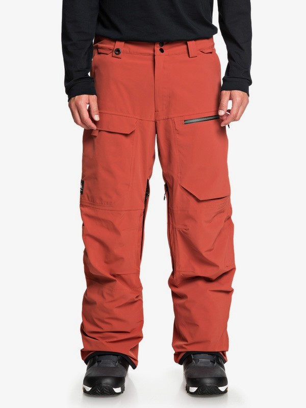 quiksilver, Travis Rice Stretch Snow Pants, BARN RED (rqj0) 0 Travis Rice Stretch Snow Pants Red EQYTP03110 Quiksilver