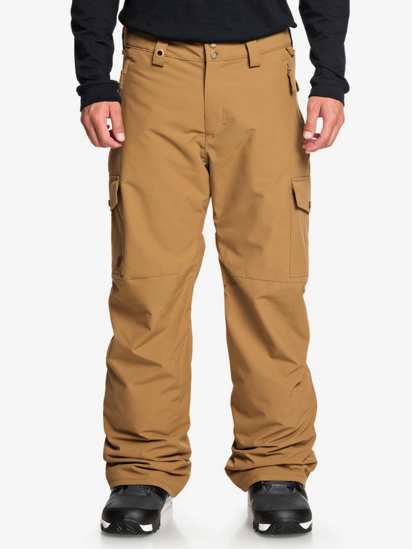 quiksilver, Porter Snow Pants, OTTER (cnq0) 0 Porter Snow Pants Brown EQYTP03118 Quiksilver