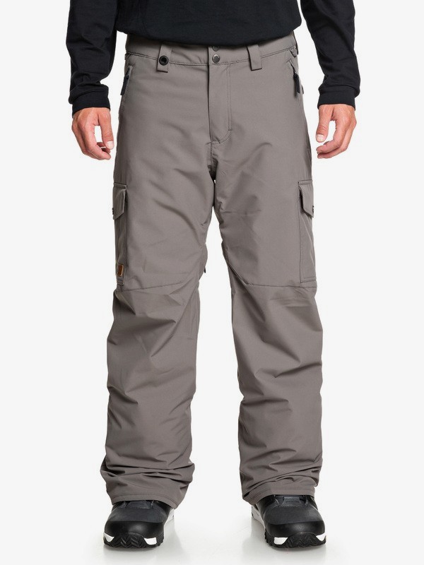 quiksilver, Porter Snow Pants, CASTLEROCK (kpv0) 0 Porter Snow Pants Black EQYTP03118 Quiksilver