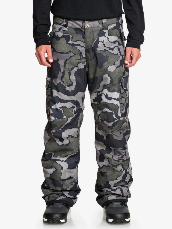 quiksilver, Porter Snow Pants, BLACK SIR EDWARDS (kvj5) 0 Porter Snow Pants Black EQYTP03118 Quiksilver