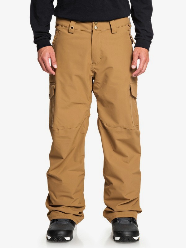 quiksilver, Porter Snow Pants, OTTER (cnq0) 0 Porter Snow Pants Brown EQYTP03129 Quiksilver