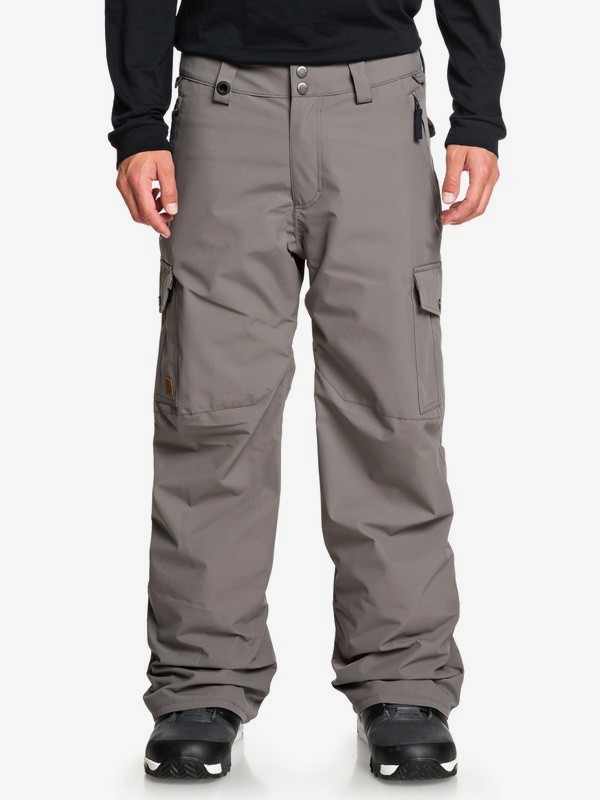 quiksilver, Porter Snow Pants, CASTLEROCK (kpv0) 0 Porter Snow Pants Black EQYTP03129 Quiksilver