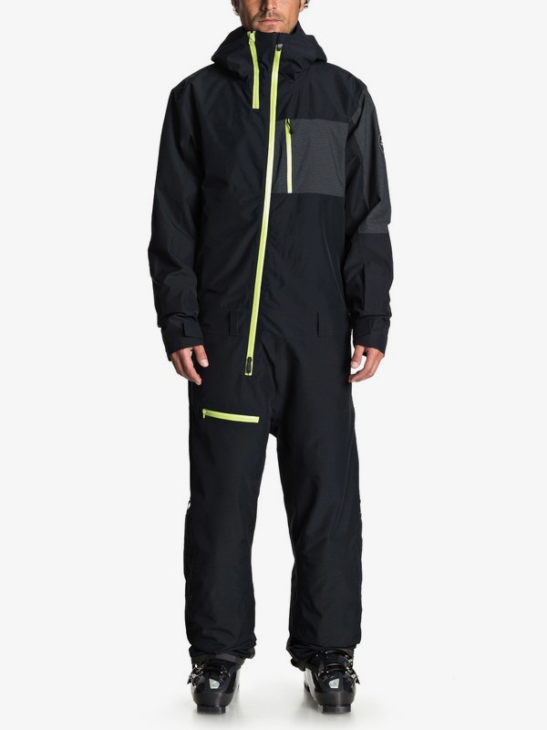 quiksilver, Сноубордический комбинезон Corbett, BLACK (kvj0) 0 Сноубордический комбинезон Corbett Черный EQYTS03002 Quiksilver