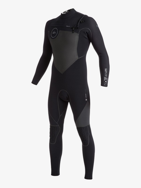 quiksilver, Highline 2X Bonded 3.5/3mm - Chest Zip Full Wetsuit, ANTHRACITE (kvj0) 0 Highline 2X Bonded 3.5/3mm - Chest Zip Full Wetsuit EQYW103014 Quiksilver