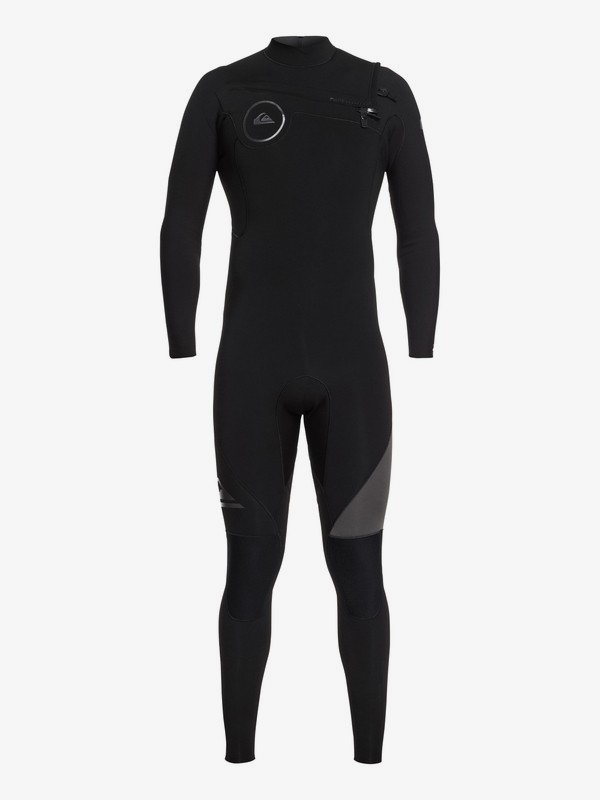 quiksilver, 5/4/3mm Syncro Series - Combinaison GBS zip poitrine pour Homme, BLACK/ JET BLACK (xkkk) 0 5/4/3mm Syncro Series - Combinaison GBS zip poitrine pour Homme Noir EQYW103066 Quiksilver