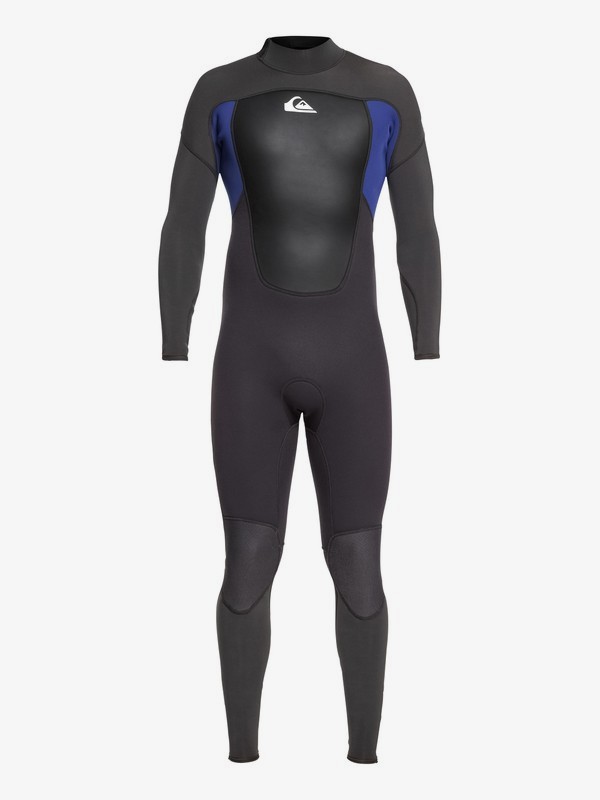 quiksilver, 5/4/3mm Prologue - Back Zip Wetsuit, JET BLACK/NITE BLUE (xkbb) 0 5/4/3mm Prologue - Back Zip Wetsuit Black EQYW103072 Quiksilver