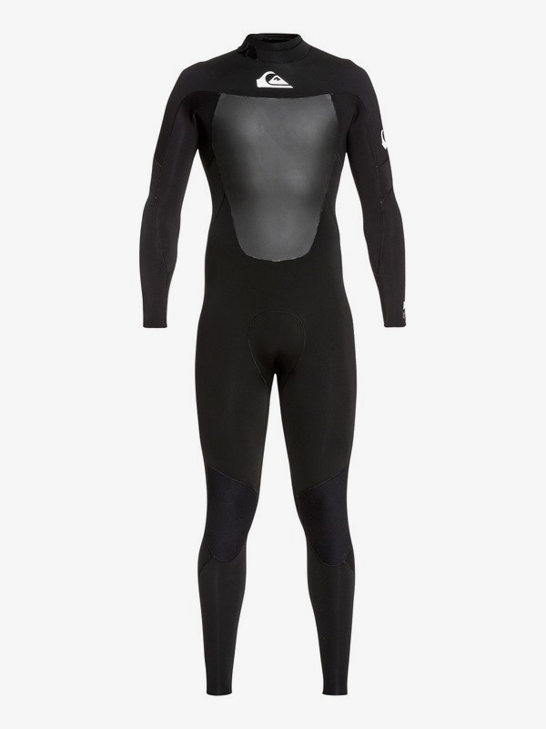 quiksilver, 4/3mm Syncro Back Zip GBS Wetsuit, BLACK/WHITE (xkkw) 0 4/3mm Syncro Back Zip GBS Wetsuit Black EQYW103086 Quiksilver