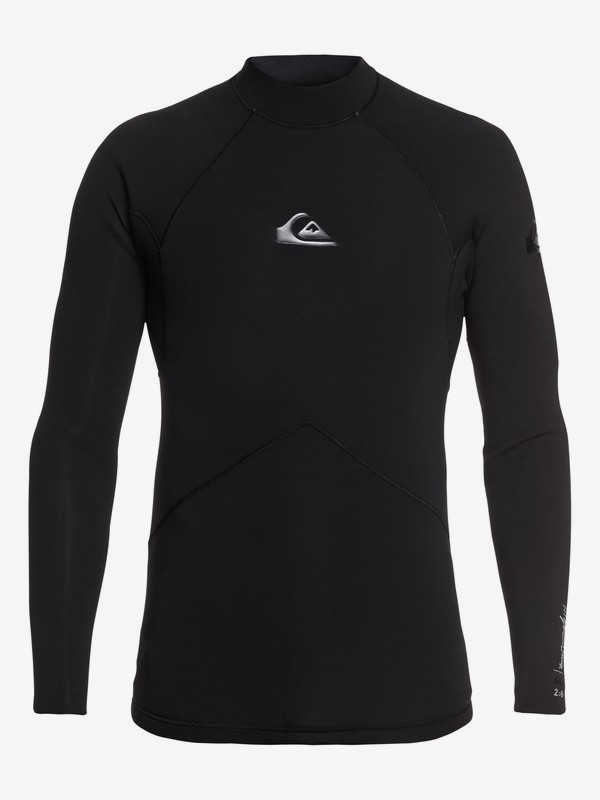 quiksilver, 2mm Highline Long Sleeve Wetsuit Top, BLACK (kvj0) 0 2mm Highline Long Sleeve Wetsuit Top Black EQYW803017 Quiksilver
