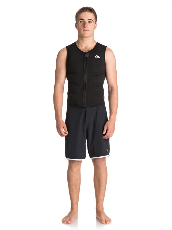 quiksilver, Syncro Impact - Chaleco de Impacto, BLACK (kvd0) 0 Syncro Impact - Chaleco de Impacto Negro EQYWP03000 Quiksilver