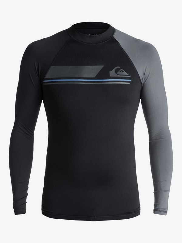 quiksilver, Active - Lycra manches longues UPF 50 pour Homme, BLACK (kvj0) 0 Active - Lycra manches longues UPF 50 pour Homme EQYWR03072 Quiksilver
