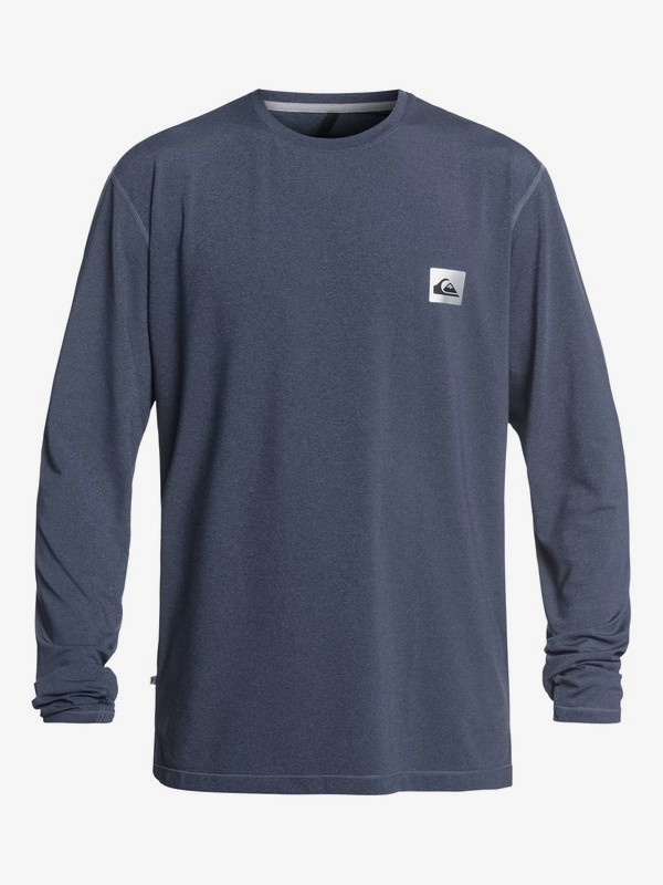 quiksilver, Salty Dog - Camiseta de Surf de Manga Larga con UPF 50 para Hombre, MEDIEVAL BLUE HEATHER (bteh) 0 Salty Dog - Camiseta de Surf de Manga Larga con UPF 50 para Hombre Azul EQYWR03148 Quiksilver