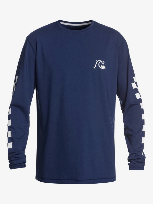 quiksilver, Turbo - Camiseta de Surf de Manga Larga con UPF 50 para Hombre, MEDIEVAL BLUE (bte0) 0 Turbo - Camiseta de Surf de Manga Larga con UPF 50 para Hombre Azul EQYWR03152 Quiksilver
