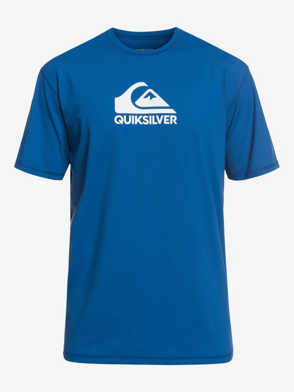 quiksilver, Solid Streak Short Sleeve UPF 50 Surf Tee, ELECTRIC ROYAL (prm0) 0 Solid Streak Short Sleeve UPF 50 Surf Tee Purple EQYWR03159 Quiksilver