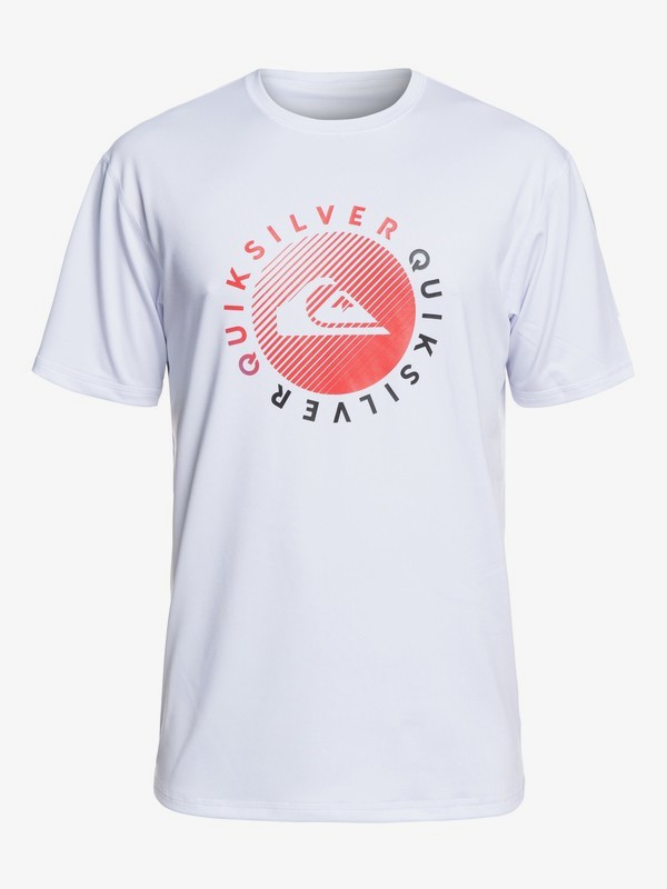 quiksilver, Razors Short Sleeve UPF 50 Surf Tee, WHITE (wbb0) 0 Razors Short Sleeve UPF 50 Surf Tee White EQYWR03166 Quiksilver