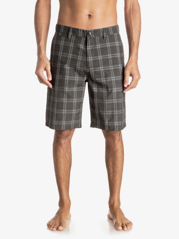 quiksilver, Regeneration - Chino Shorts, DARK GREY HEATHER (ktfh) 0 Regeneration - Chino Shorts EQYWS03329 Quiksilver