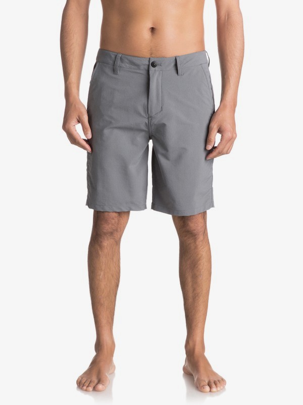 quiksilver, Transit Twill Amphibian 20" Amphibian Shorts, QUIET SHADE (kze0) 0 Transit Twill Amphibian 20" Amphibian Shorts EQYWS03434 Quiksilver