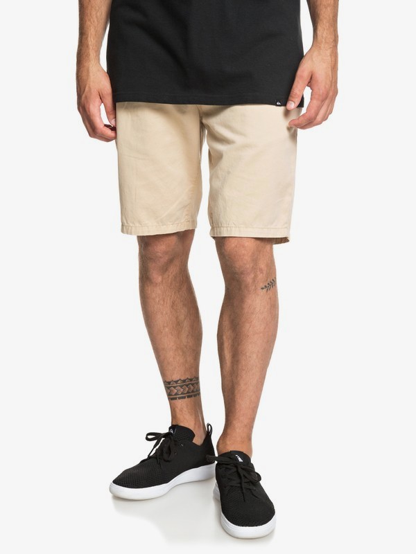 quiksilver, Everyday - Short chino pour Homme, WARM SAND (tgs0) 0 Everyday - Short chino pour Homme Beige EQYWS03468 Quiksilver