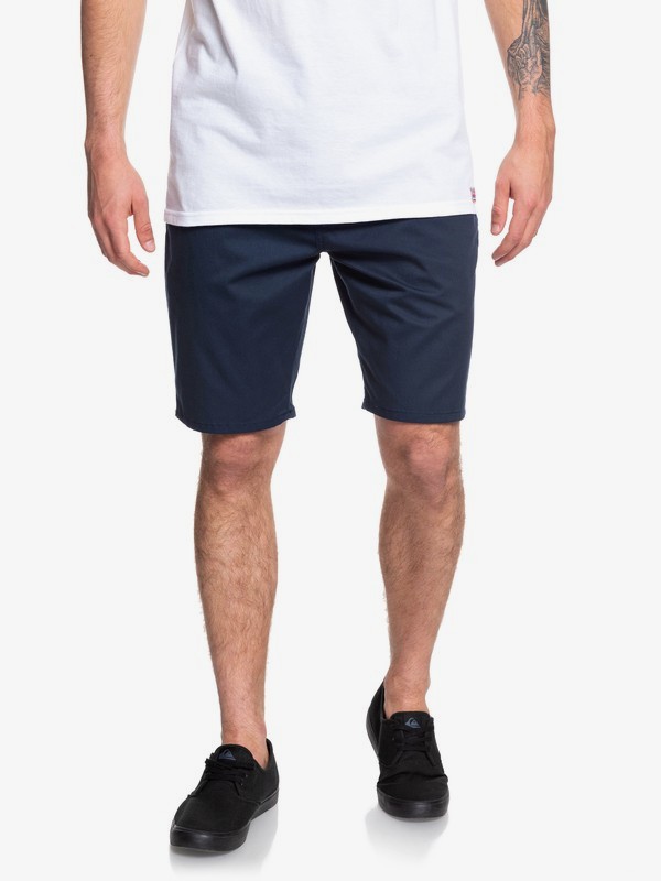 quiksilver, New Union Stretch Chino Shorts, NAVY BLAZER (byj0) 0 New Union Stretch Chino Shorts Blue EQYWS03469 Quiksilver