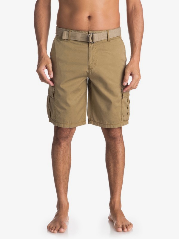 quiksilver, Rogue Beats - Short Cargo para Hombre, ELMWOOD (tmp0) 0 Rogue Beats - Short Cargo para Hombre Beige EQYWS03477 Quiksilver
