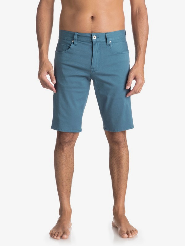 quiksilver, Шорты Lygon, REAL TEAL (bpr0) 0 Шорты Lygon Синий EQYWS03483 Quiksilver