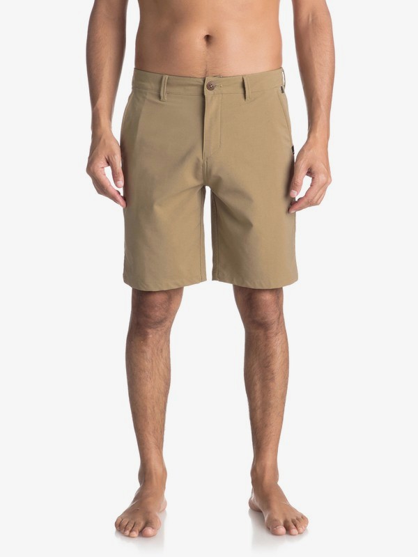 quiksilver, Transit Twill 20" Amphibian Boardshorts, ELMWOOD (tmp0) 0 Transit Twill 20" Amphibian Boardshorts Beige EQYWS03494 Quiksilver